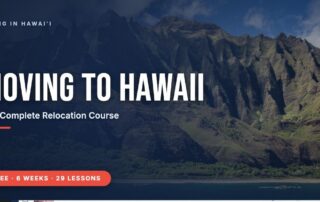 Moving to Hawaii: The Complete Relocation Course, with the Napali Coast in the background